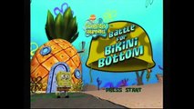 SpongeBob SquarePants - Battle For Bikini Bottom (GCN): Main Menu And Title Screen (Reversed)