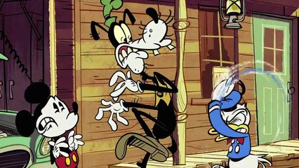 Bronco Busted | A Mickey Mouse Cartoon | Disney Shorts