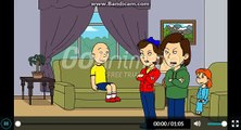 Caillou and Rosie gets Grounded for Nothing