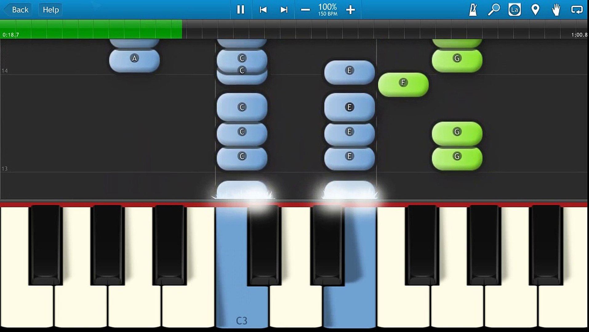 The Simpsons Lisa Its Your Birthday Piano Tutorial Synthesia Dailymotion Video