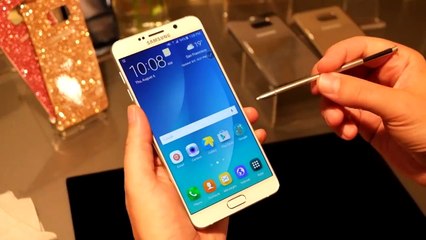Samsung Galaxy Note 5: présentation en français