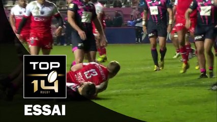 TOP 14 – Paris – Grenoble : 18-33 – J16 –  Essai Chris FARRELL (GRE) – saison 2015-2016