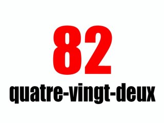 Learn French - Les nombres 80-90