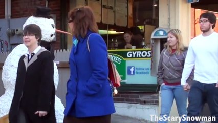 Funny Scary Snowman Holiday Scare Prank Season 2 Episode 2