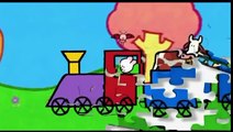 Train et locomotive - Didou et le train des amis de Didou | Dessins animés pour les enfants