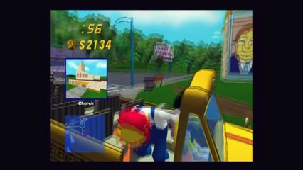 Lets Play The Simpsons Road Rage Part 16 - Rocking with Otto!