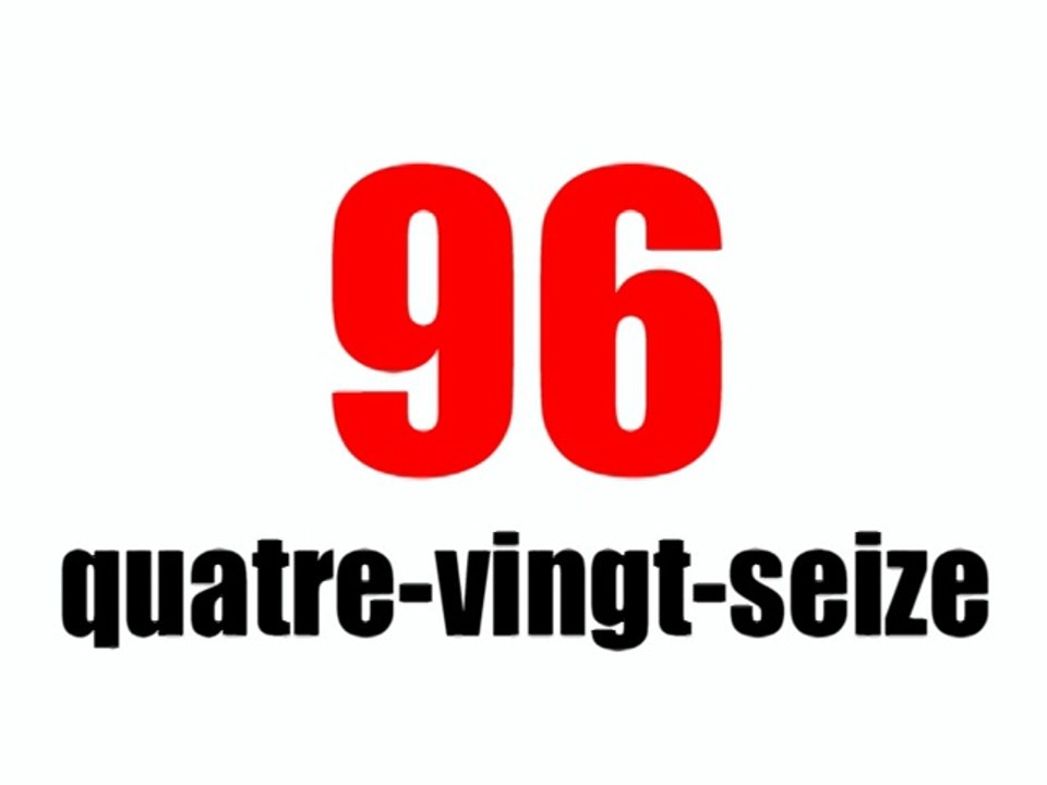 Learn French - Les nombres 90-100
