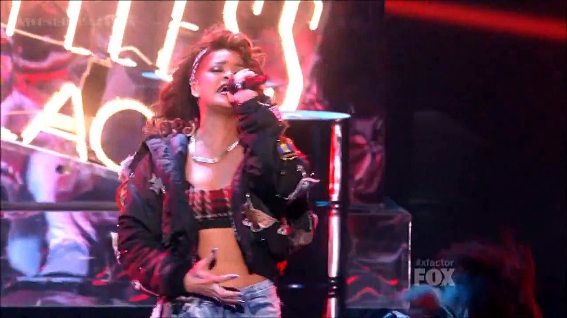 We found love - Rihanna (X Factor USA) - video Dailymotion
