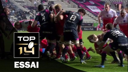 TOP 14 – Paris – Grenoble : 18-33 – J16 –  Essai 1 Arnaud HEGUY (GRE) – saison 2015-2016