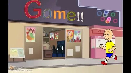 Caillou Cuts School and gets Grounded