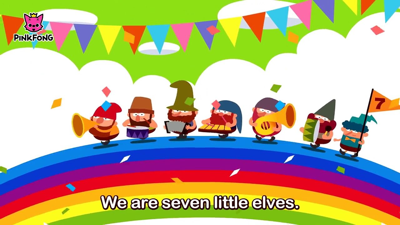 Seven Elves | Number Songs | PINKFONG Songs for Children