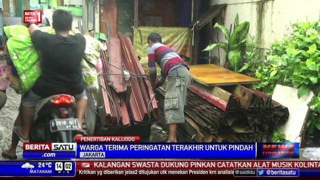 Berdalih Taat Bayar PBB, 5 KK Kalijodo Enggan Pindah