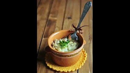 Грибной жульен из вешенок