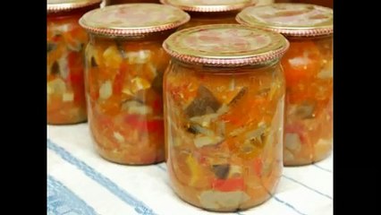 Грибной салат на зиму