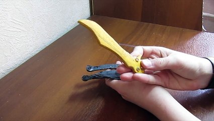 Как сделать нож бабочку из CSGO