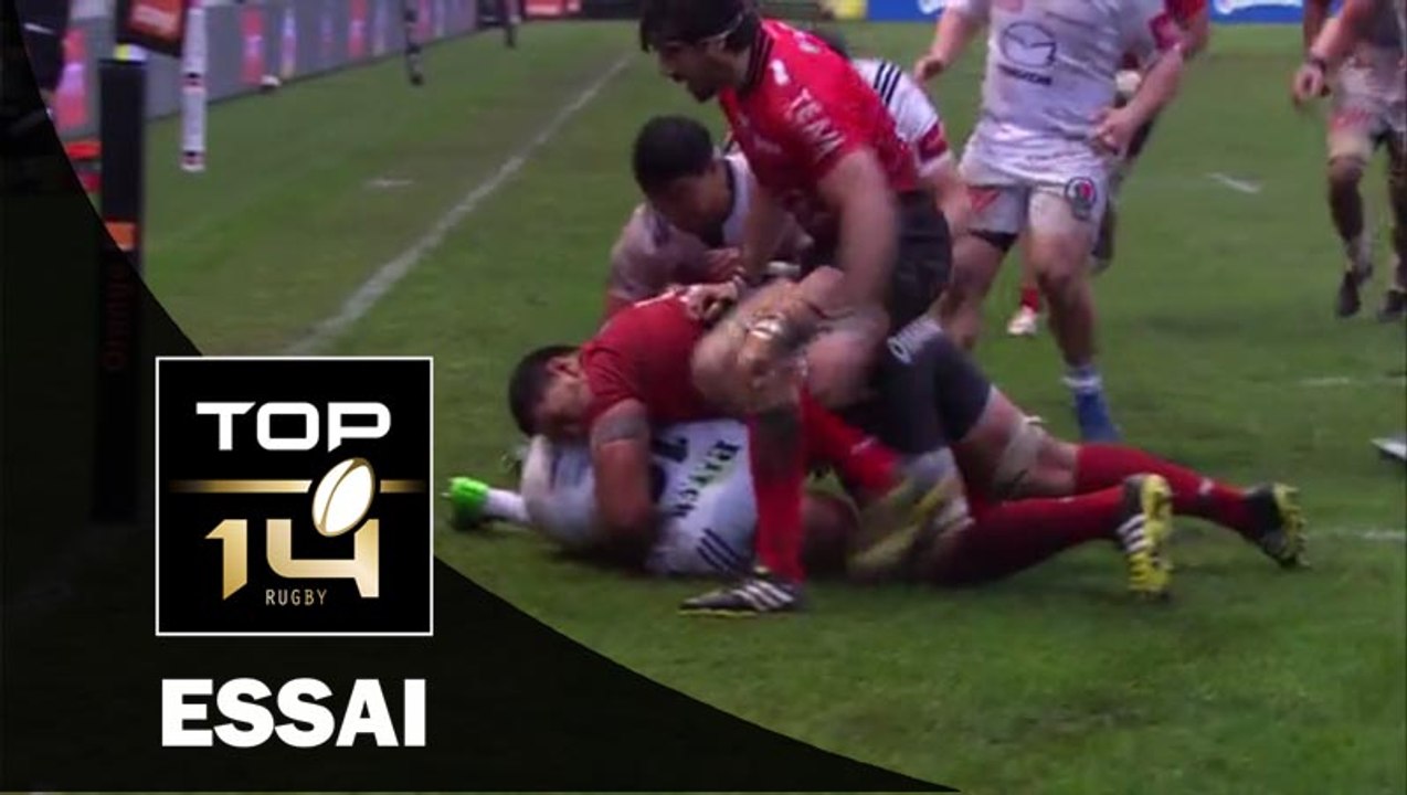 TOP 14 – Toulon – Brive : 44-15 –  Essai François DA ROS (BRI) – J16 – saison 2015-2016