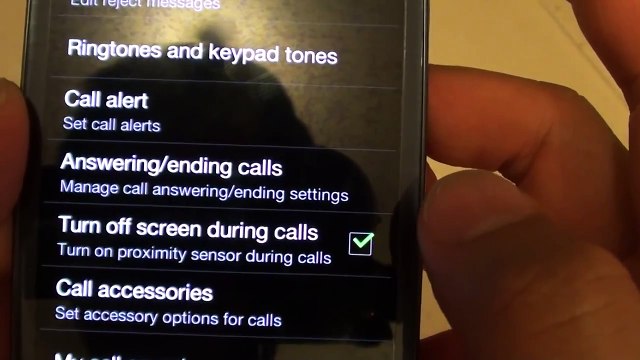 Samsung Galaxy S3: How to Enable/Disable Proximity Sensor To Turn Off the Screen During Call