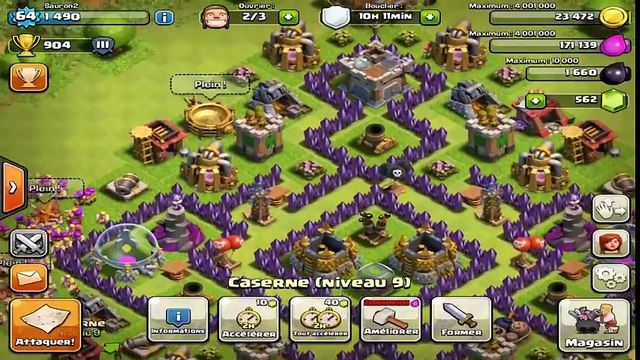 Let s Play Episode 9 Devenir HDV 8 avec un village hdv 7 Maxé Sauf quelques trucs! Clash of Clans