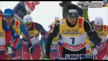 А. Полторанин (КАЗ) - 3 место лыжные гонки VII Этап Tour De Ski-2016 15 km Stage 7 Val Di Fiemme