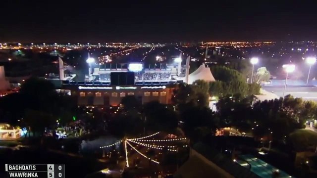 Stan Wawrinka vs Marcos Baghdatis ~ Highlights Final Dubai 2016