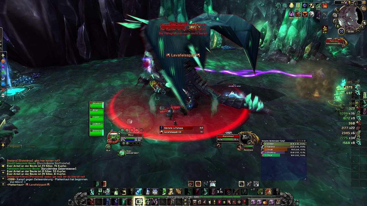 World of Warcraft - #Zeitwanderung #Steinernde Kern #6.2 #Mönch Heal