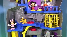 MICKEY MOUSE CLUBHOUSE [Disney Junior] at Batmans Batcave with Mickey Mouse, Minnie Mouse PARODY