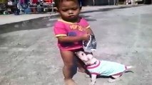 Ha Ha What This Dog Is Doing With Kid ?-Top Funny Videos-Top Prank Videos-Top Vines Videos-Viral Video-Funny Fails