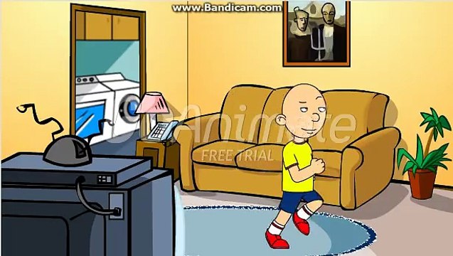 Caillou Destroys Earth and Gets Grounded