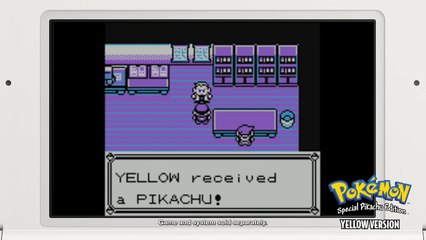 Pokémon Yellow Tráiler lanzamiento eShop