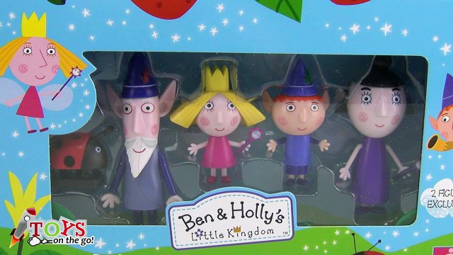 Ben y Holly Pack de 5 Figuras coleccionables Ben & Holly Little Kingdom - Juguetes de Ben y Holly