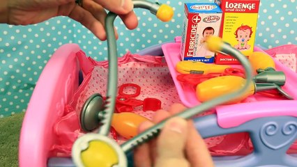Baby Alive Hospital Bed & Doctor Check Up on Lucy Doll Medical Set & Furniture by DisneyCa