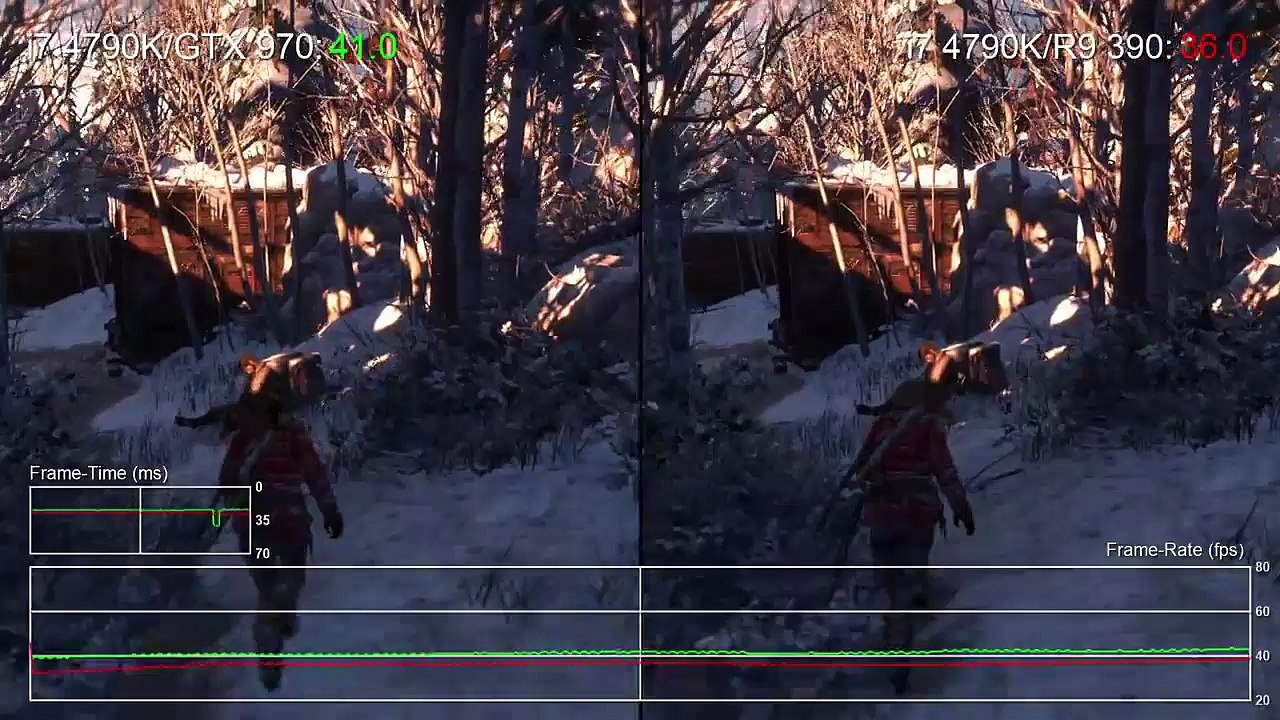Rise of the Tomb Raider GTX 970 vs R9 390_1080p60 PC Performance