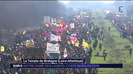 Notre-Dame-des-Landes : nouvelle manifestation d'ampleur des anti-aéroport