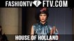 House of Holland at London Fashion Week 16-17 | FTV.com