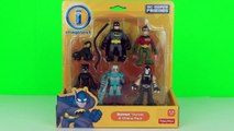 Imaginext DC Super Friends Batman Heroes & Villains Figure Pack, Fisher Price - Robin Bane Mr Freeze