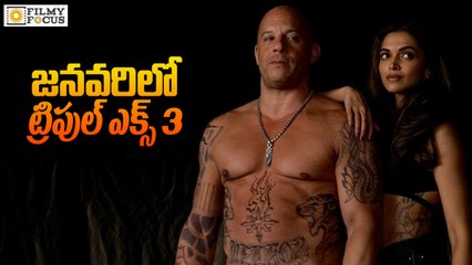 Vin Diesel's XXX Movie Release Date Fixed - Filmy Focus
