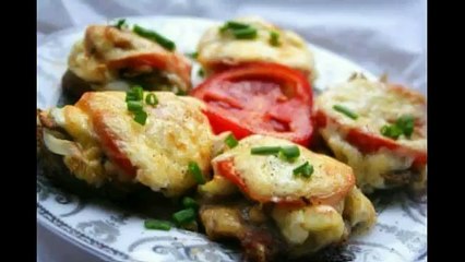 Мясо по французски с грибами и майонезом