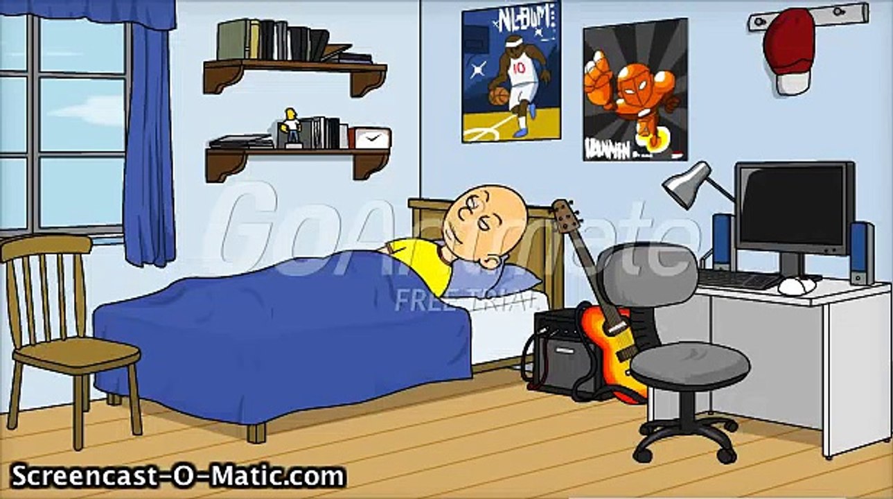 Caillou Gets Grounded on Easter
