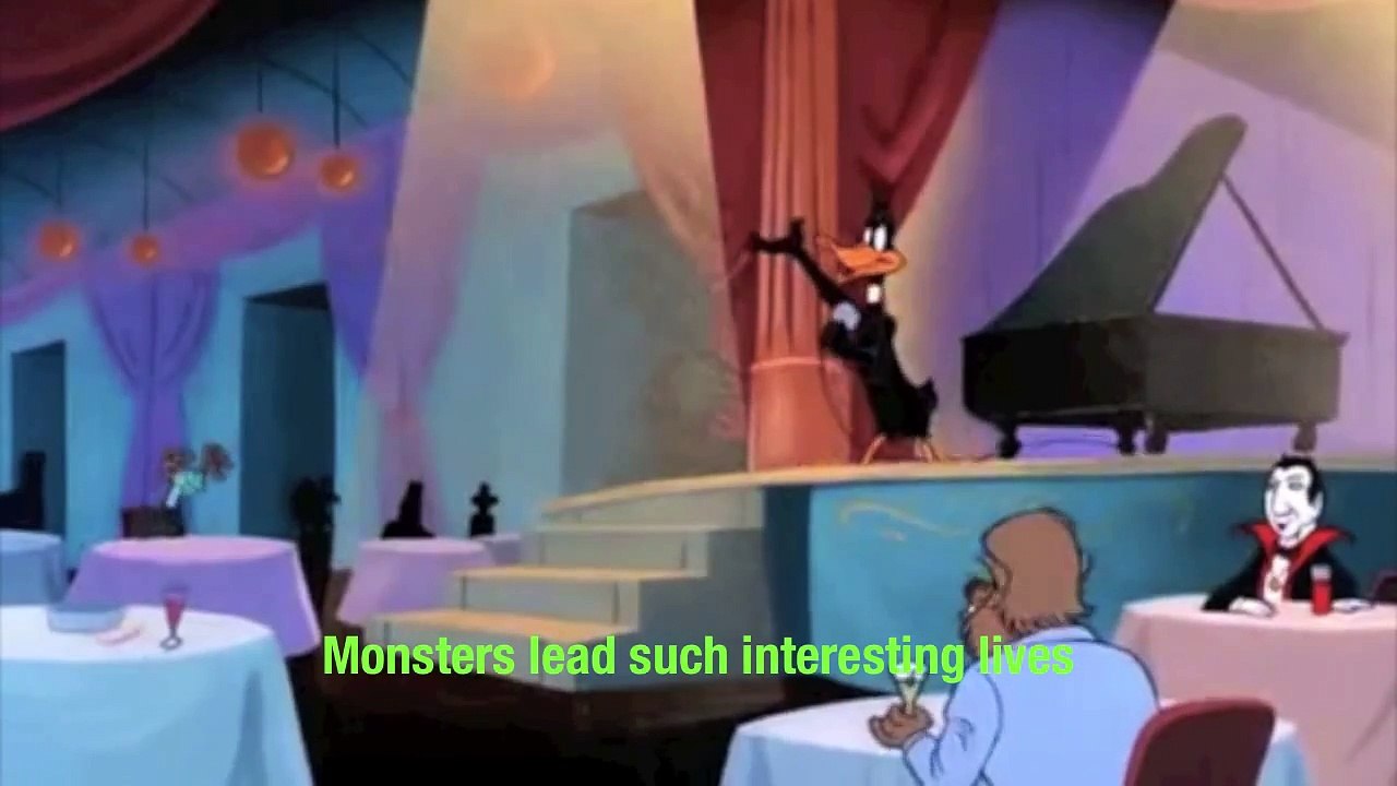 Monsters lead such interesting lives - Daffy Duck - Subtitled
