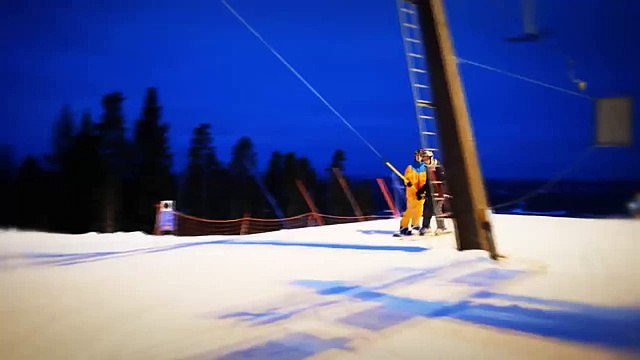 Горнолыжный курорт Химос, зимний отдых в Himos Финляндия