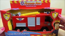 Jupiter Friction Powered Toy Fire Engine Unboxing