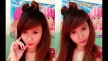 Easy Back To School Hairstyles Braided Bun Hairstyle Simple