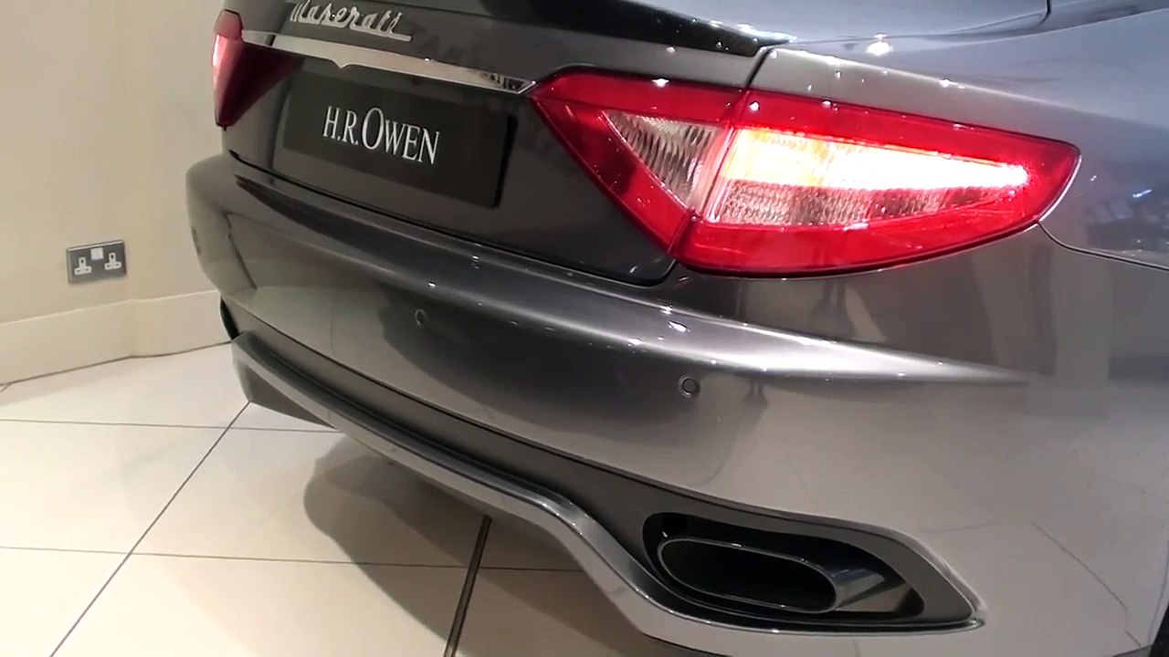 Maserati Granturismo S SOUND - Startup Revs Accelerate Downshifts