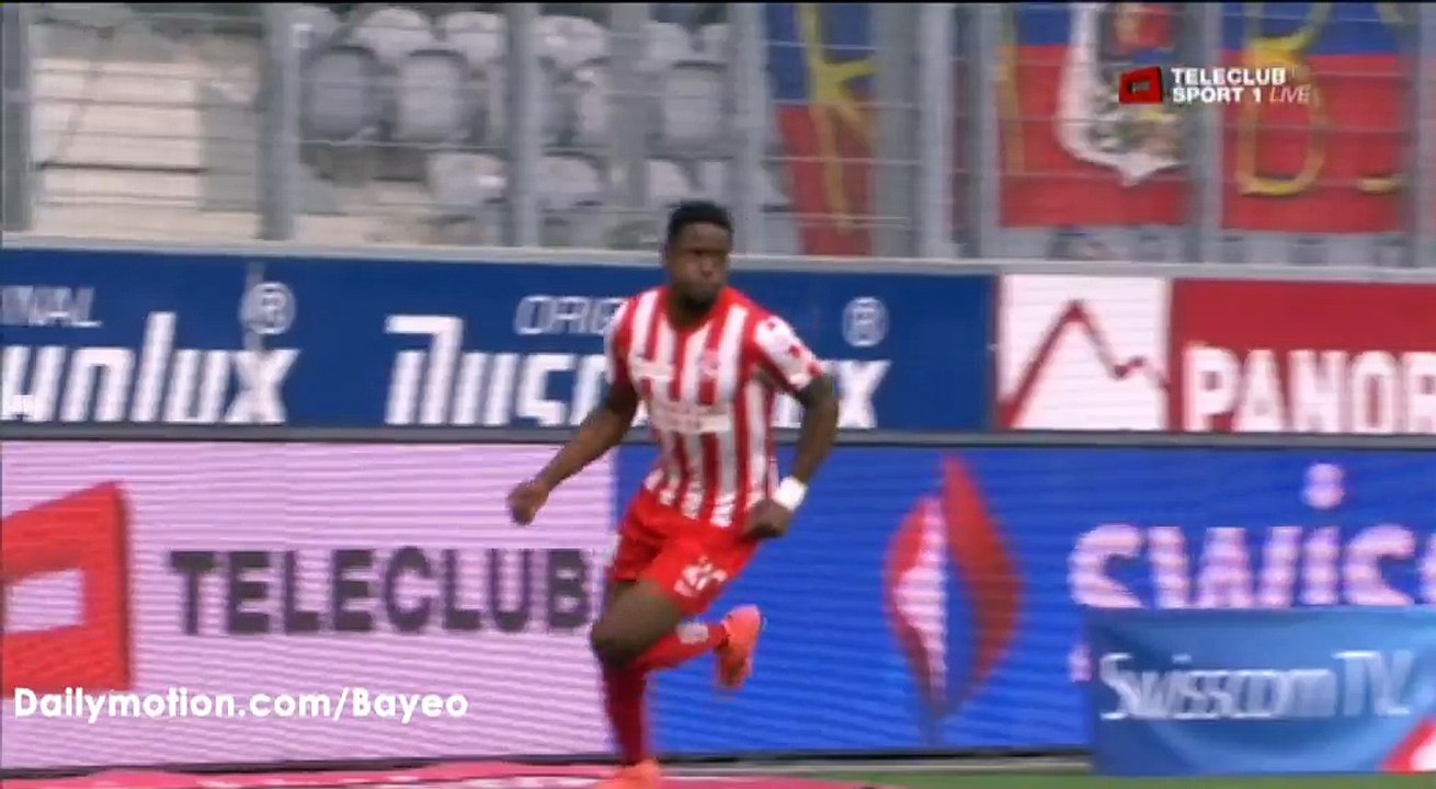 Ridge Munsy Goal HD - Thun 1-0 Basel - 28-02-2016 SWITZERLAND - Super League