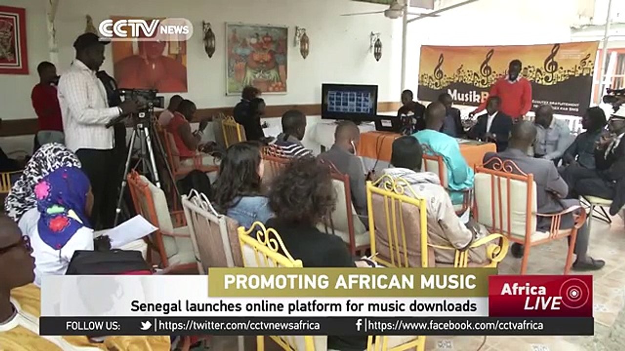 Senegal launches online platform for music downloads (FULL HD)