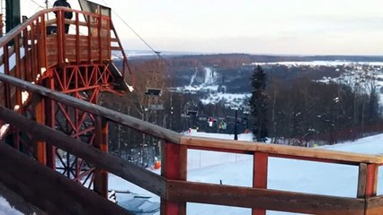 Горнолыжный склон в Степаново