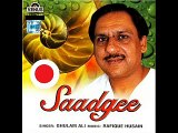 Khuwaab Banke Bikharti Jaati Hai  By Ghulam Ali Album Saadgee By Iftikhar Sultan