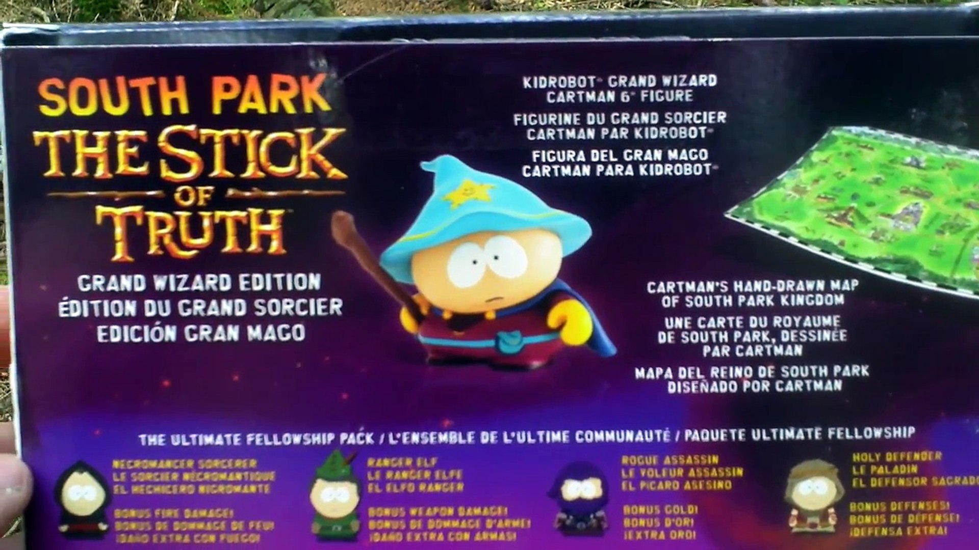 South Park The Stick of Truth Grand Wizard Edition Unboxing (PC) ENGLISH –  Видео Dailymotion