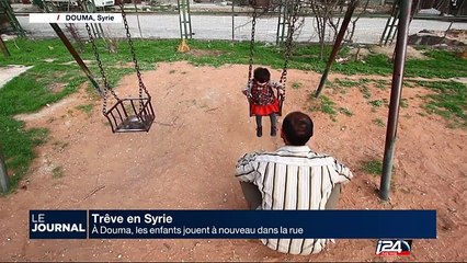 A Douma, les enfants jouent à nouveau dans la rue