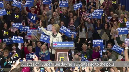 Clinton sweeps South Carolina primary as 'Super Tuesday' looms